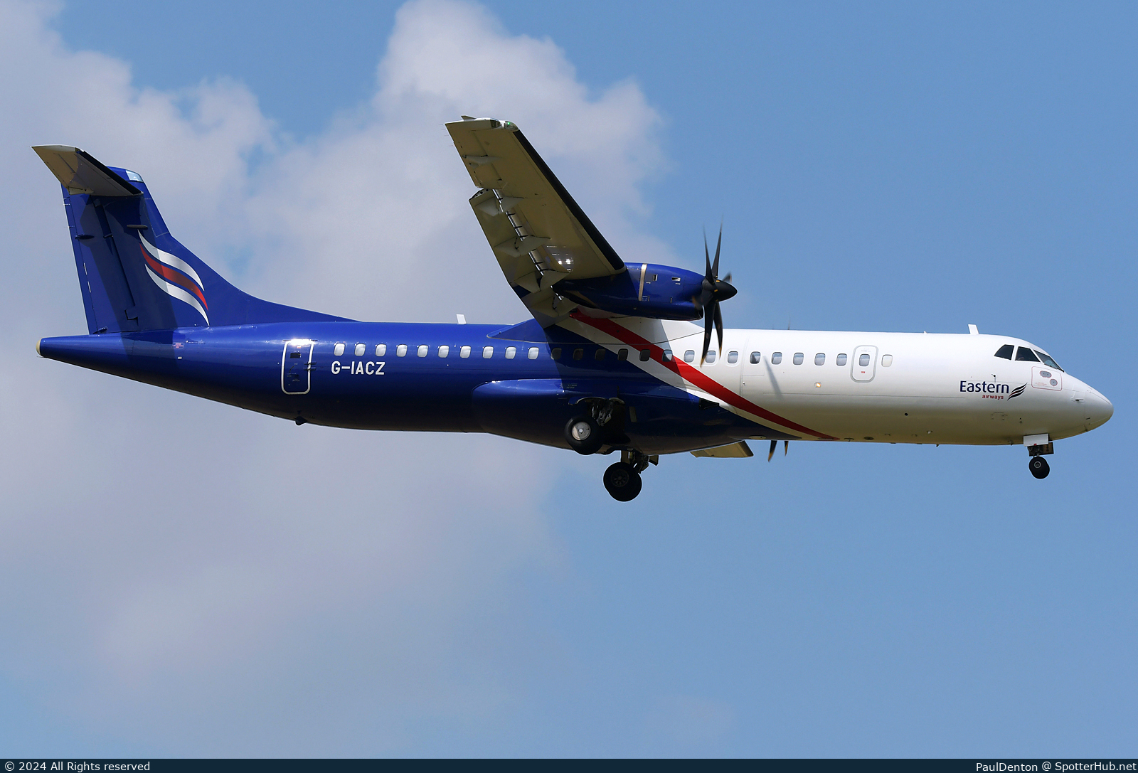 Photo of G-IACZ - ATR 72-600 operated by Eastern Airways