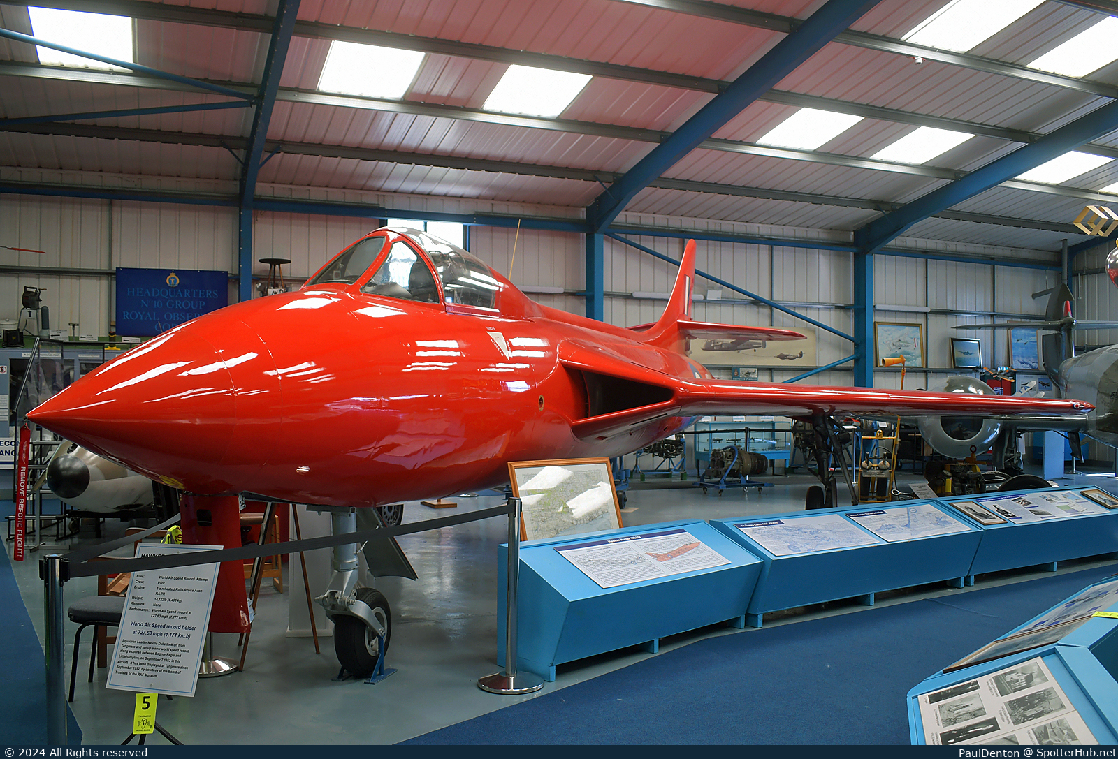 Photo of WB188 - Hawker Hunter F.3 operated by Royal Air Force