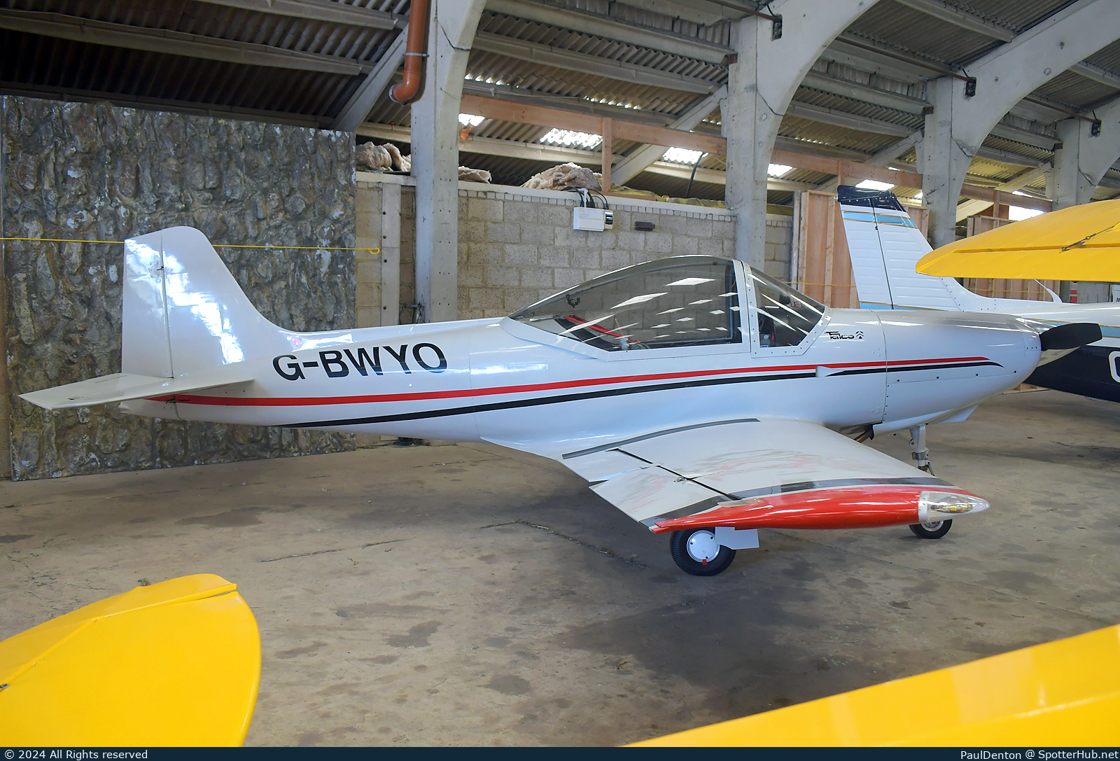 Photo of G-BWYO - Sequoia F8L Falco operated by Private