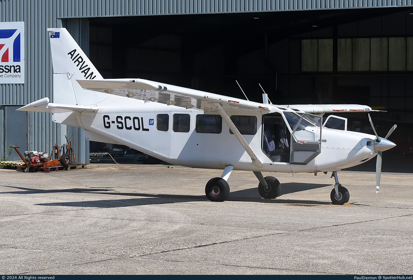 Photo of G-SCOL - GippsAero GA8 Airvan operated by Private