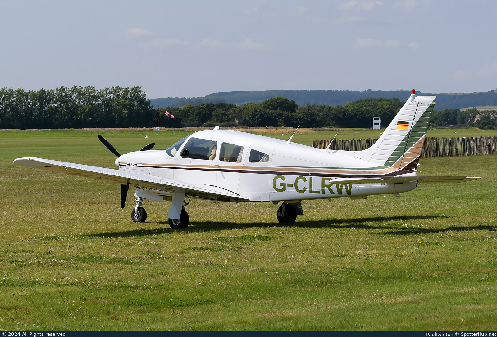 Photo of G-CLRW - Piper PA-28R-201 Cherokee Arrow III operated by Private
