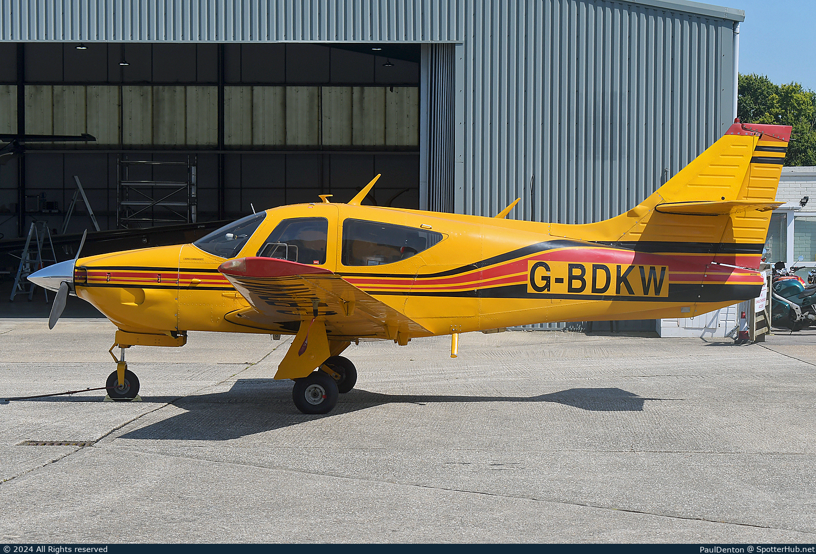 Photo of G-BDKW - Rockwell Commander 112 operated by Private