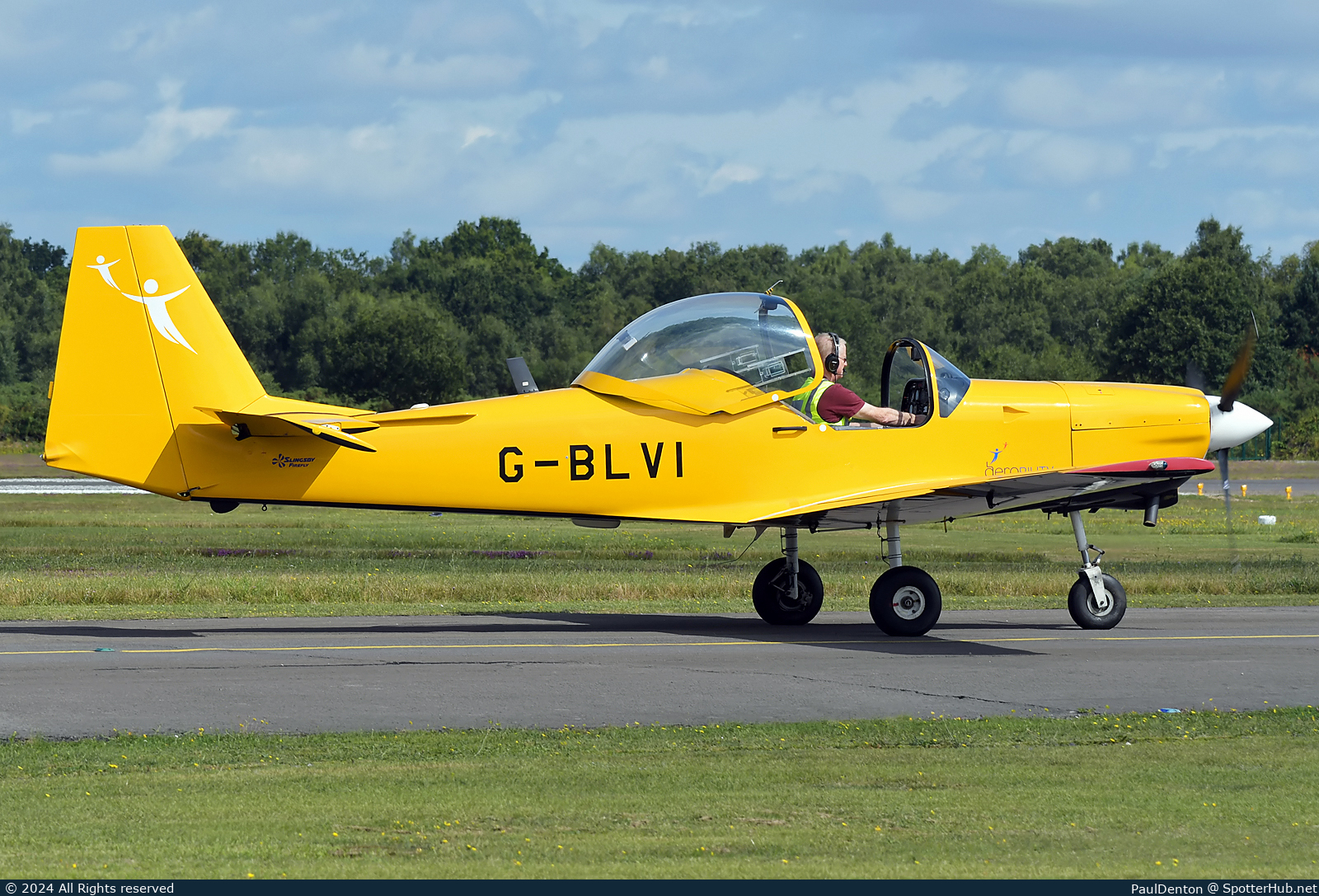 Photo of G-BLVI - Slingsby T.67M Mk.II Firefly operated by aerobility
