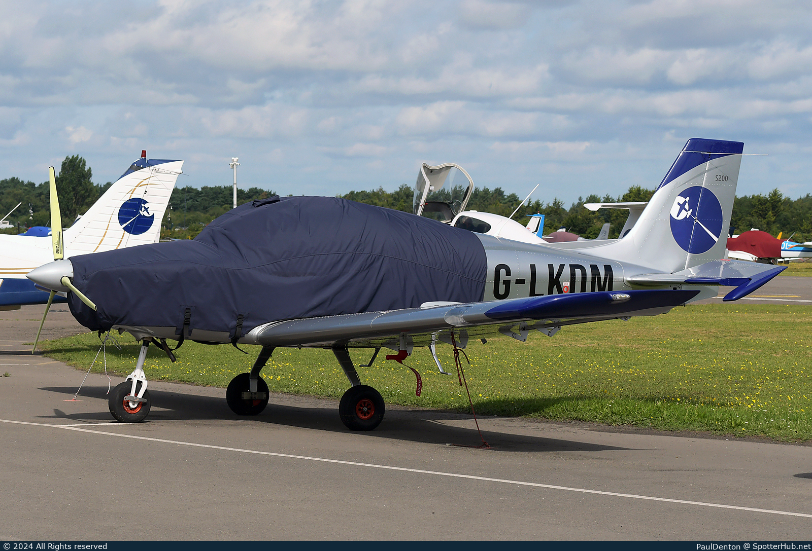 Photo of G-LKDM - Sonaca S200 operated by Blackbushe Aviation