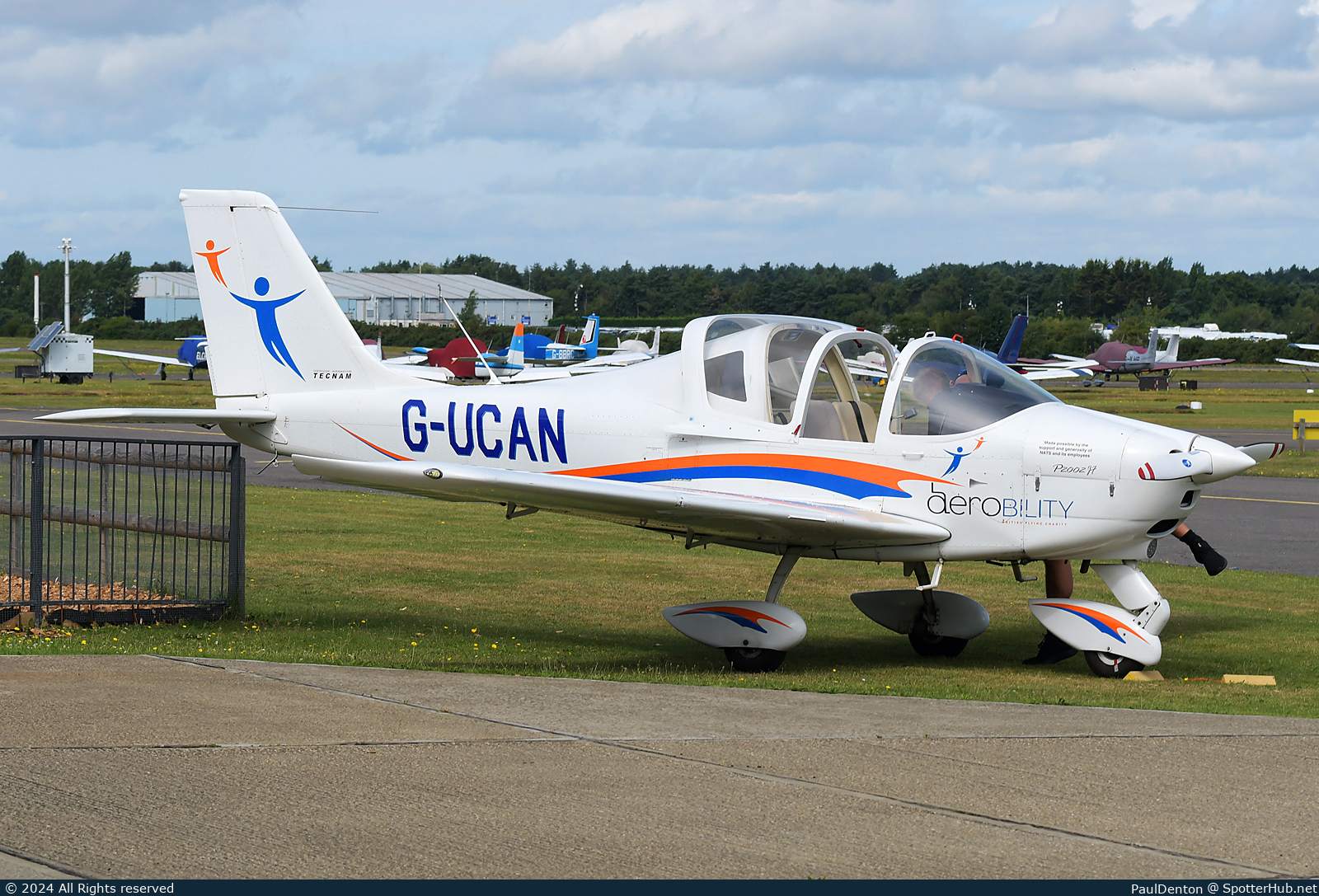 Photo of G-UCAN - Tecnam P2002JF Sierra operated by aerobility