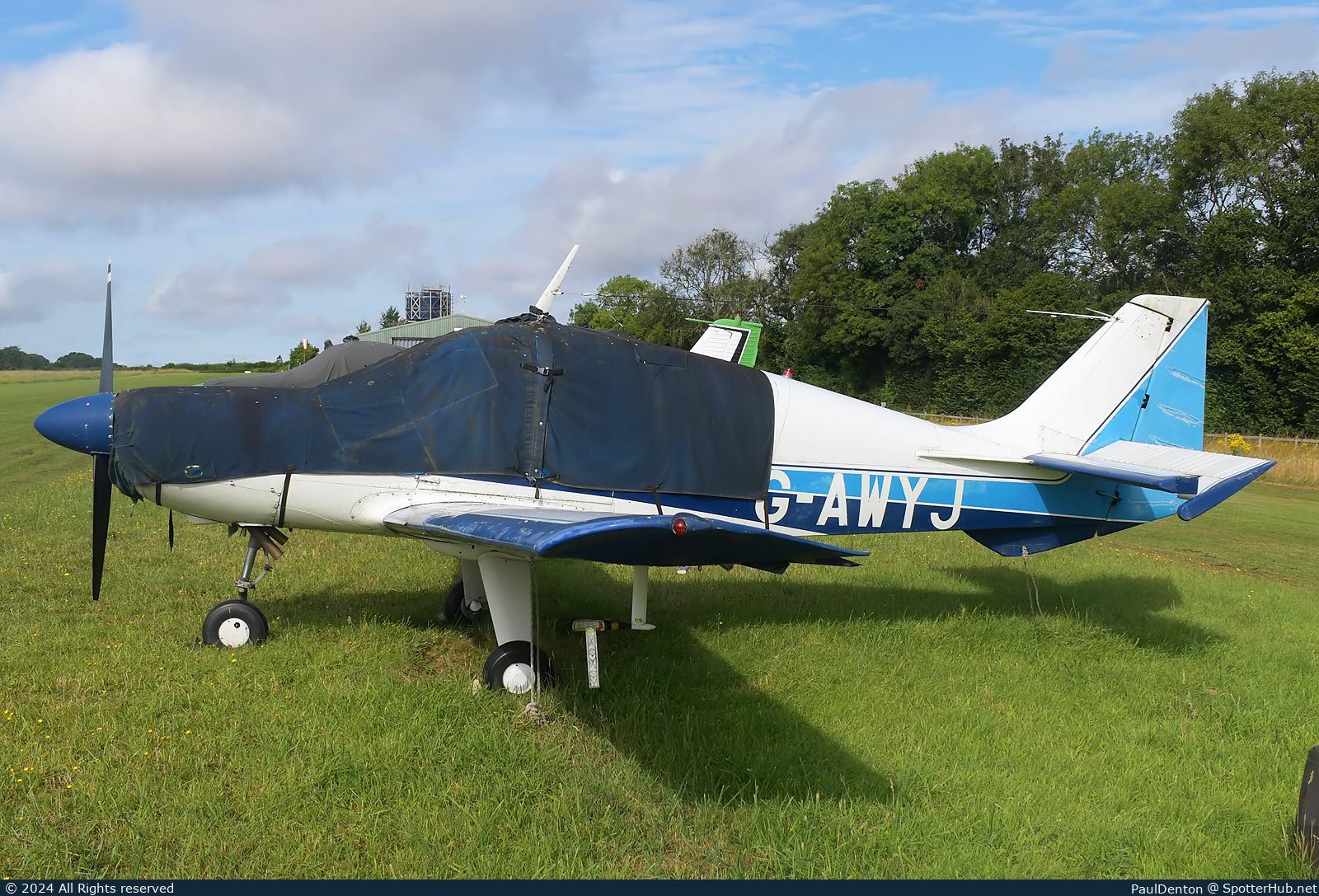 Photo of G-AWYJ - Beagle B.121 Pup 100 operated by Private