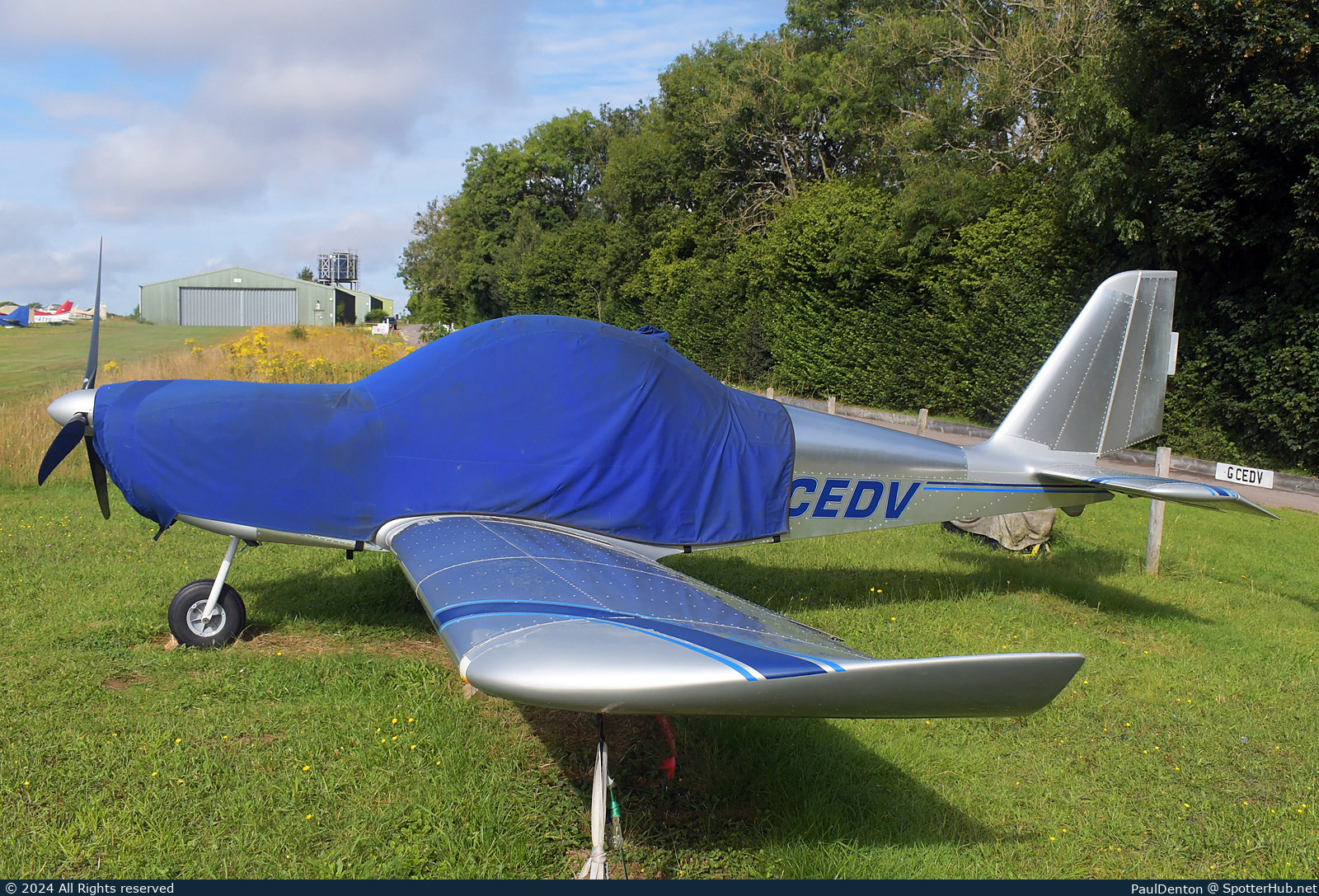 Photo of G-CEDV - Evektor EuroStar SL operated by Private