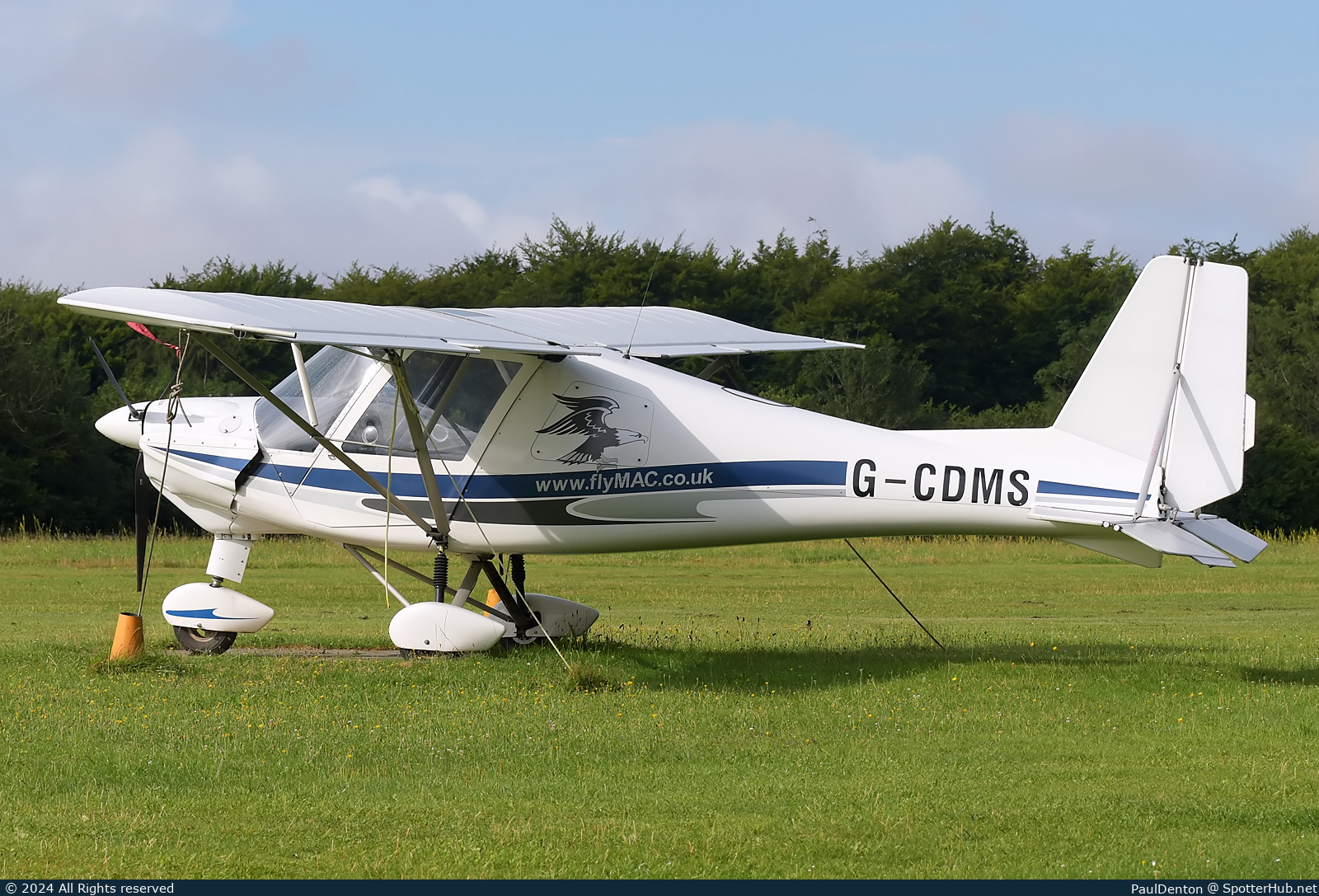 Photo of G-CDMS - Comco Ikarus C42 operated by Airbourne Aviation