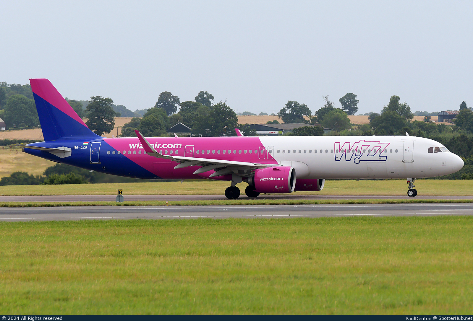 Photo of HA-LZK - Airbus A321-271NX operated by Wizz Air