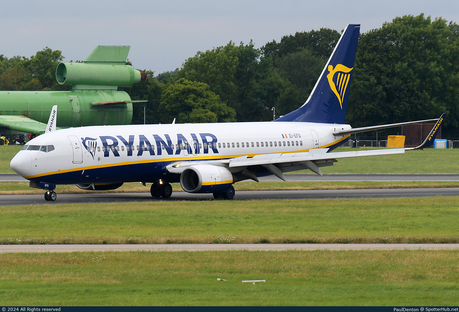 Photo of EI-EFD - Boeing 737-8AS operated by Ryanair