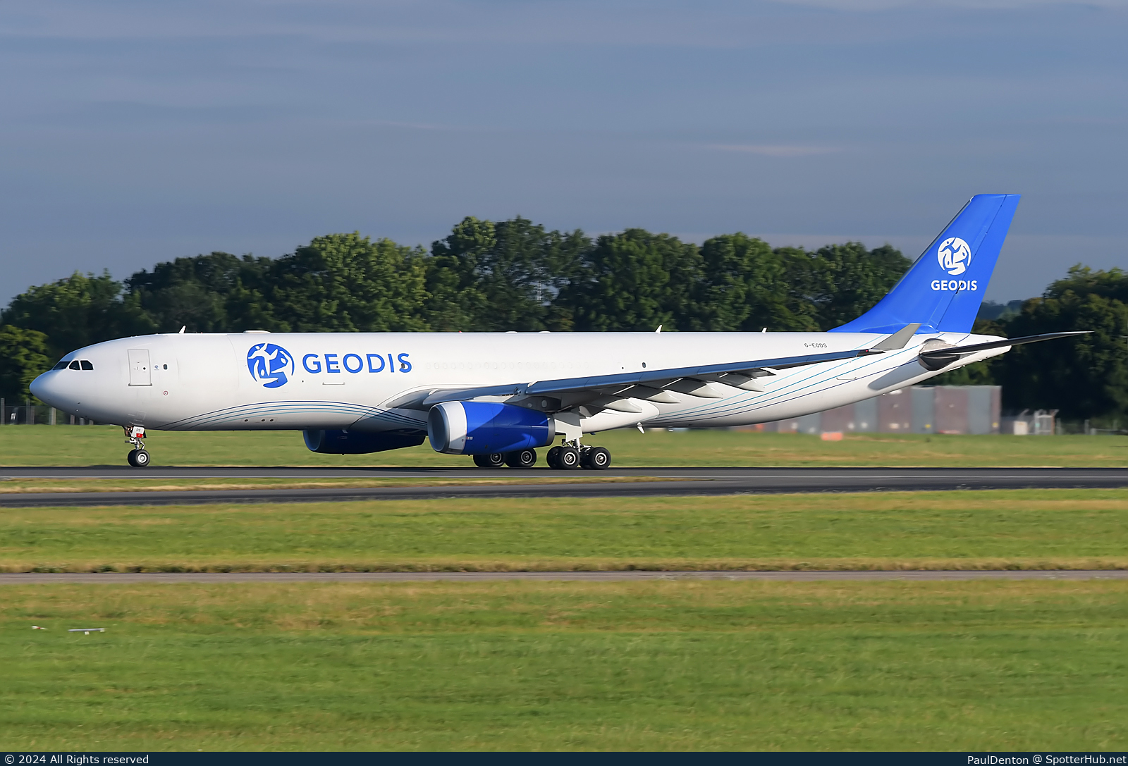 Photo of G-EODS - Airbus A330-343(P2F) operated by GEODIS Air Network (opb Titan Airways)