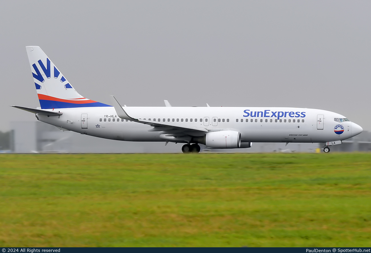 Photo of YR-HLA - Boeing 737-8HC operated by SunExpress (opb Hello Jets)