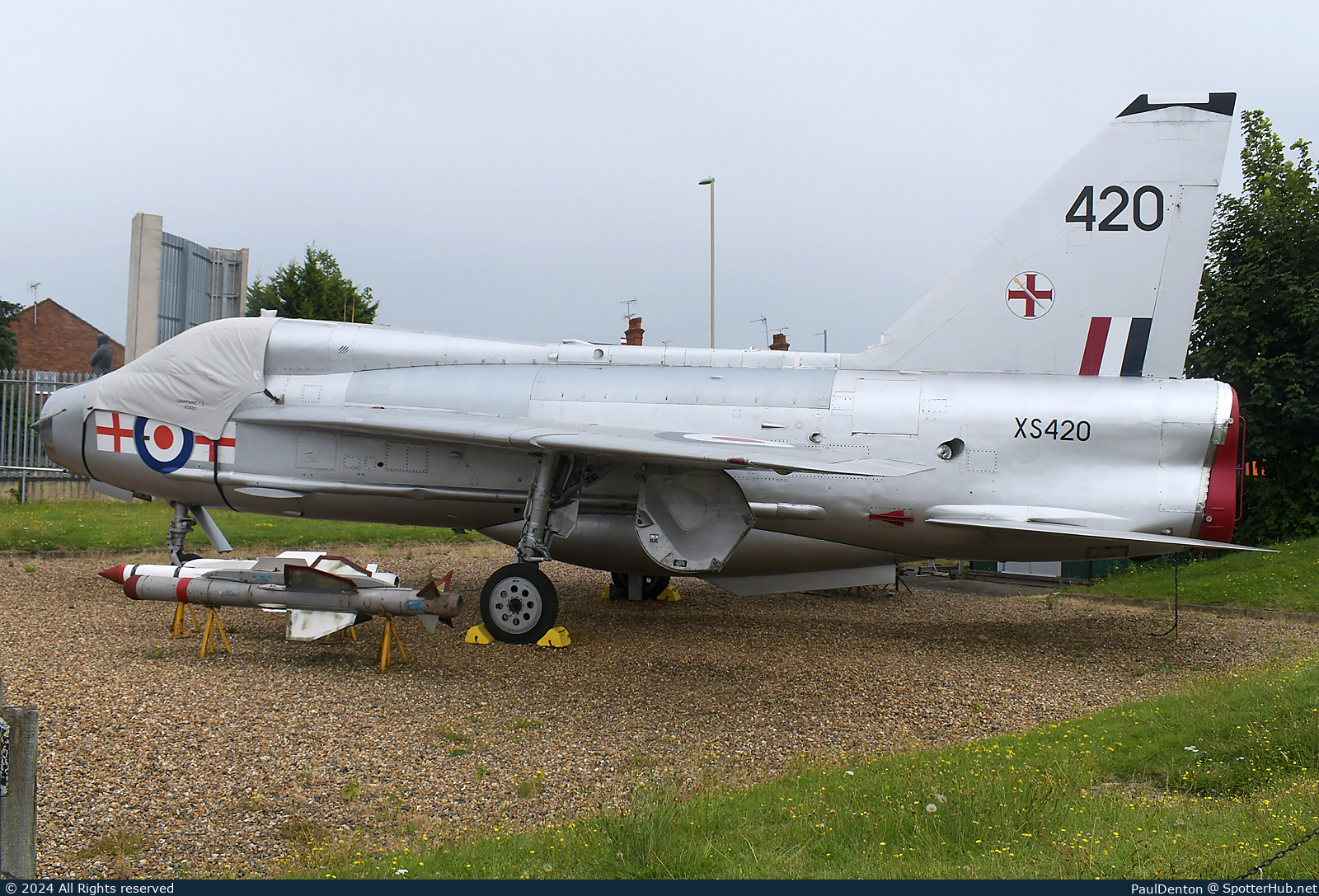 Photo of XS420 - English Electric Lightning T.5 operated by Royal Air Force