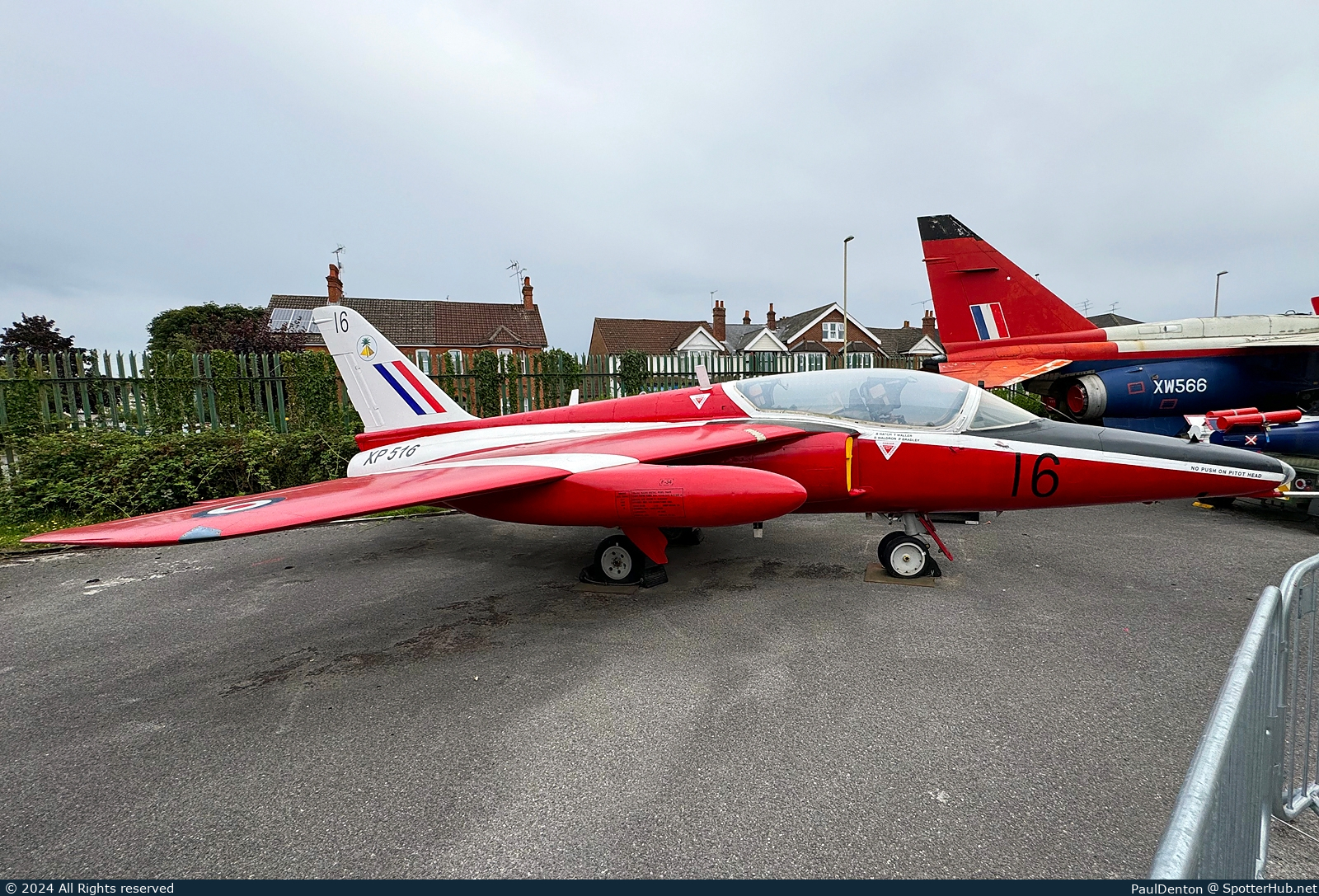 Photo of XP516 - Folland Gnat T.1 operated by Royal Air Force