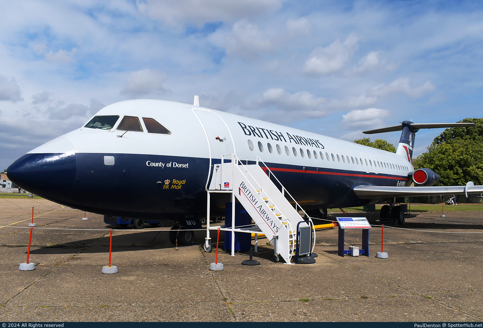 Photo of G-AVMU - BAC 1-11-510ED One-Eleven operated by British Airways