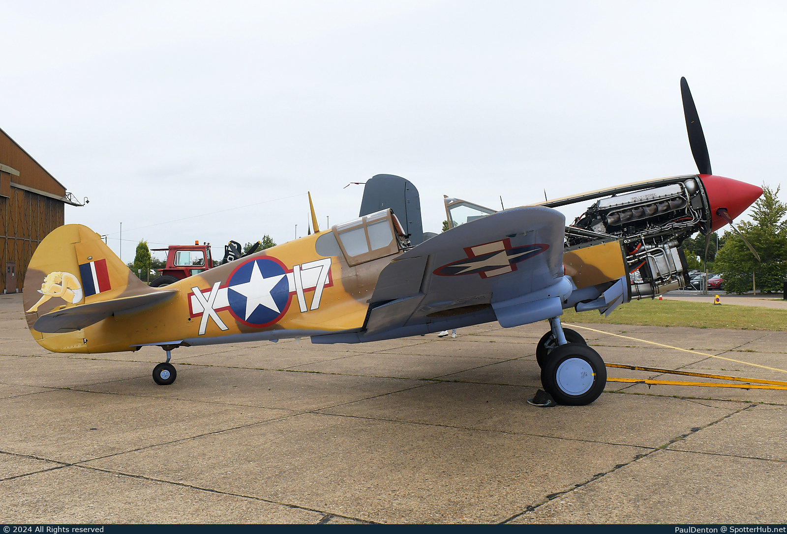 Photo of G-CGZP - Curtiss P-40F Kittyhawk operated by The Fighter Collection