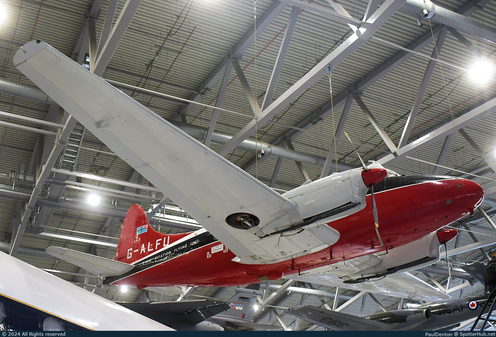 Photo of G-ALFU - De Havilland DH-104 Dove 6 operated by Civil Aviation Flying Unit