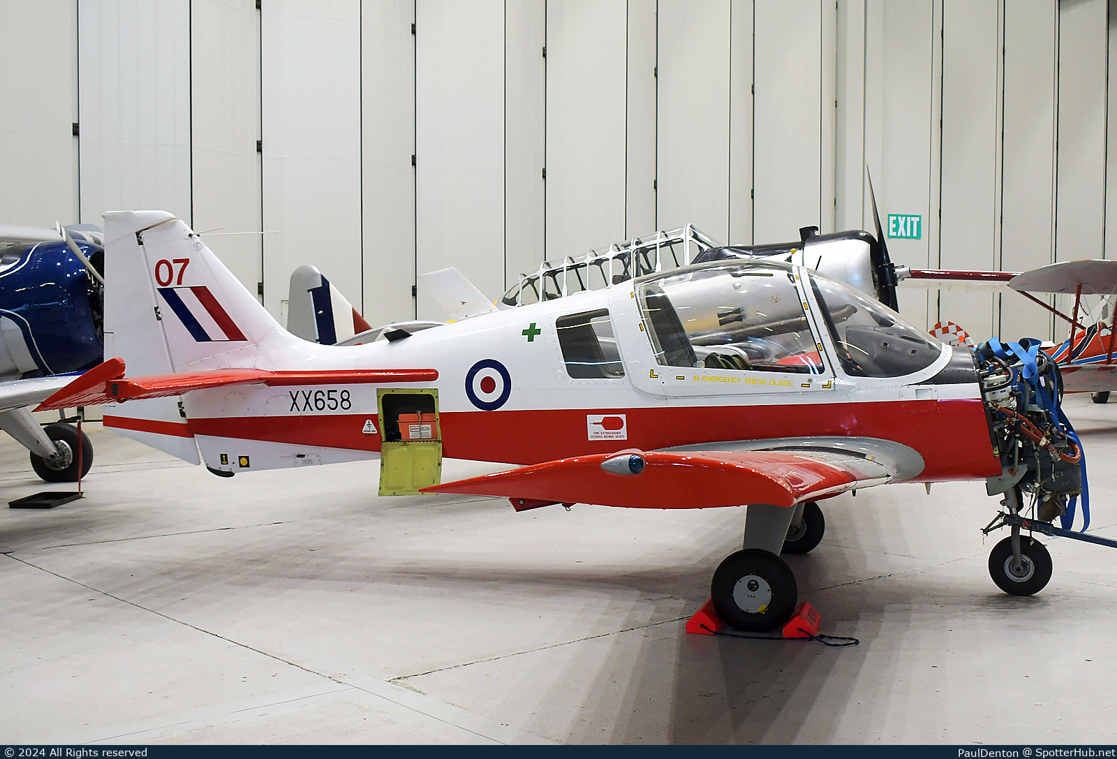 Photo of N415BD - Scottish Aviation Bulldog T.1 operated by Imperial War Museum Duxford