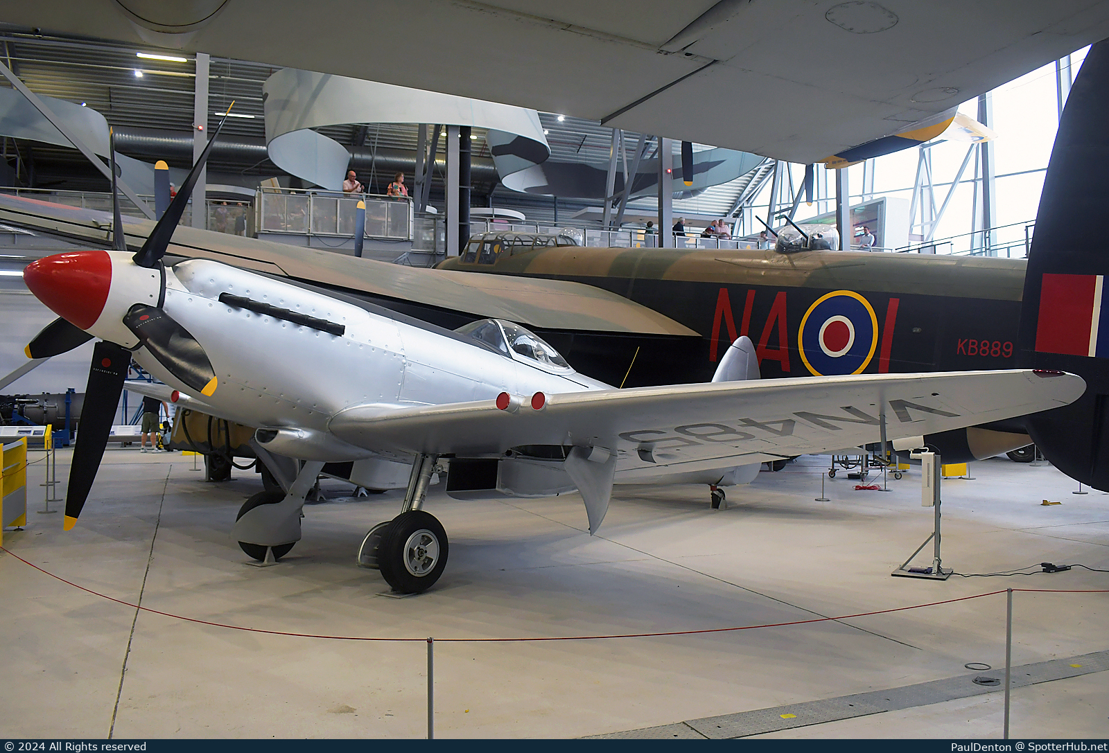 Photo of VN485 - Supermarine 356 Spitfire F Mk.24 operated by Royal Air Force