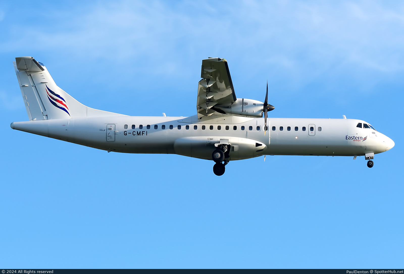 Photo of G-CMFI - ATR 72-600 operated by Eastern Airways