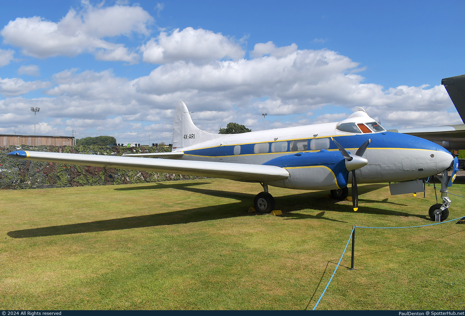 Photo of G-AHRI - De Havilland DH-104 Dove 1B operated by Newark Air Museum