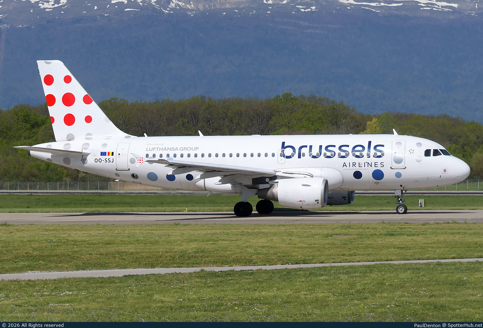 Photo of OO-SSJ - Airbus A319-111 operated by Brussels Airlines