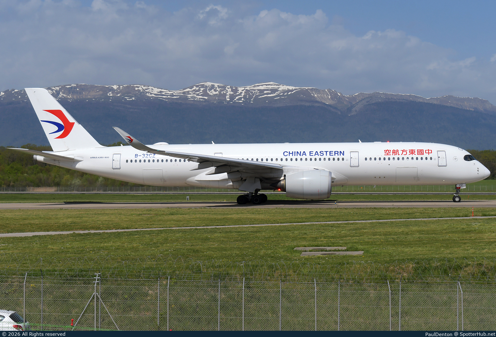 Photo of B-32CZ - Airbus A350-941 operated by China Eastern Airlines