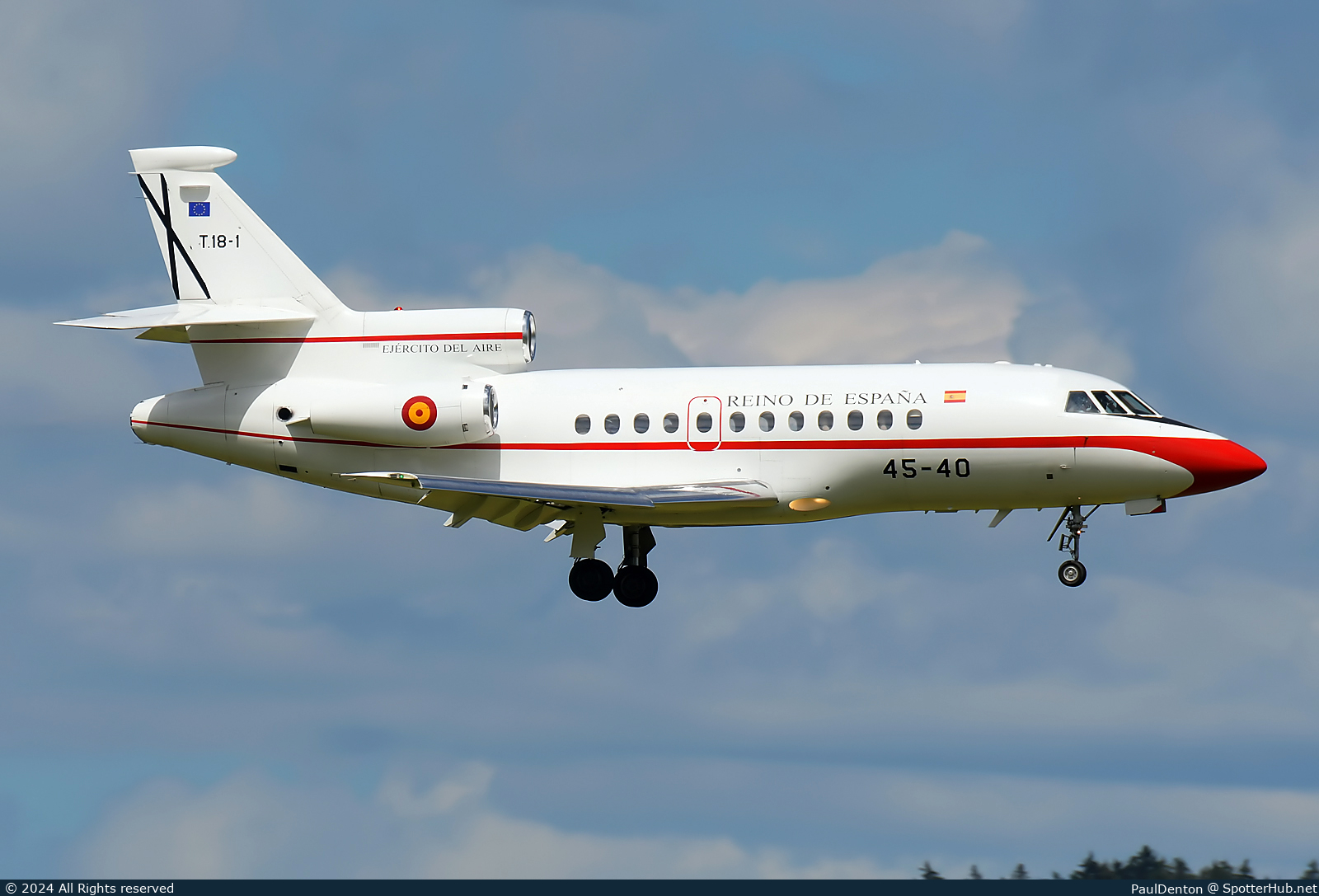 Photo of T.18-1 - Dassault Falcon 900B operated by Spanish Air Force