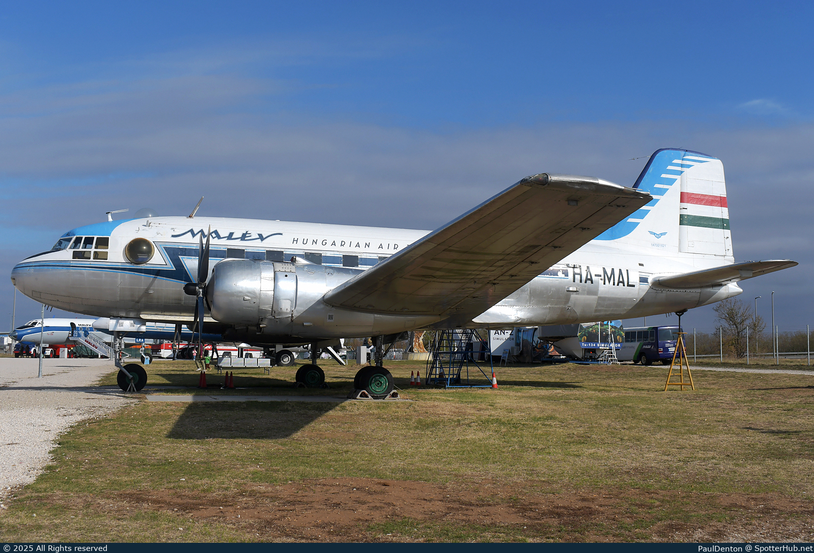 Photo of HA-MAL - Ilyushin Il-14T operated by Malév Hungarian Airlines