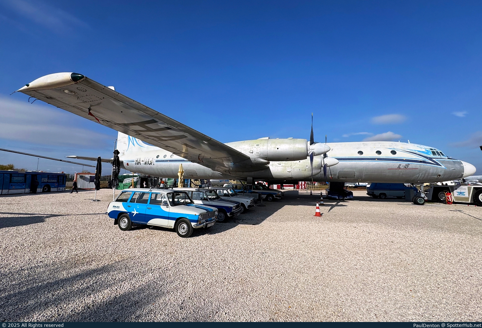 Photo of HA-MOA - Ilyushin Il-18V operated by Malév Hungarian Airlines