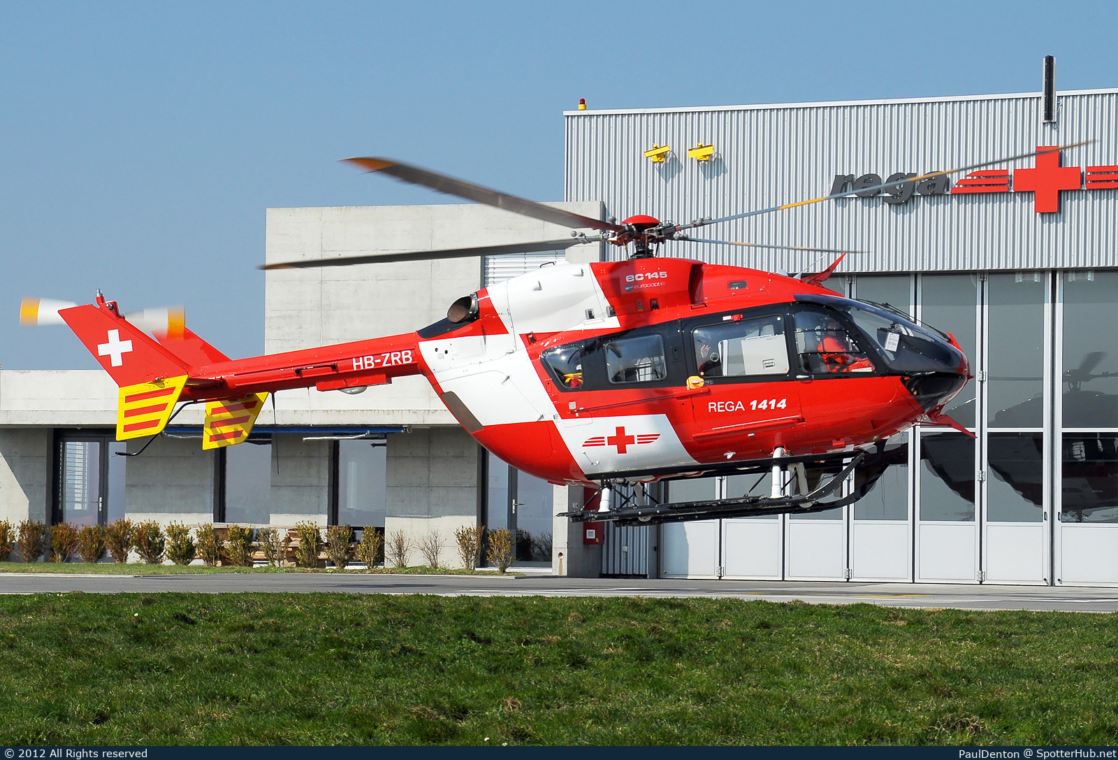 Photo of HB-ZRB - Eurocopter EC145 operated by Rega Swiss Air-Rescue