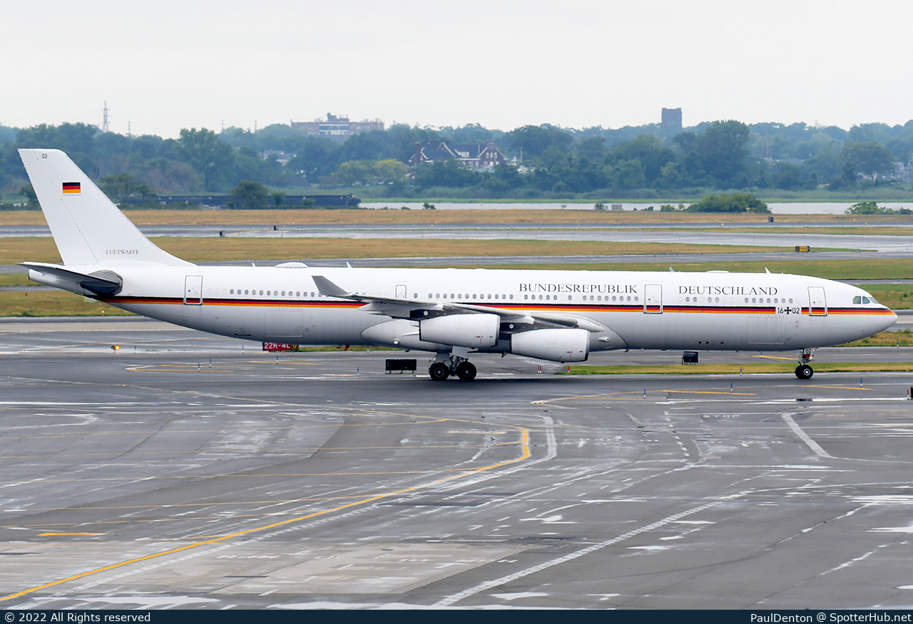 Photo of 16+02 - Airbus A340-313 operated by German Air Force