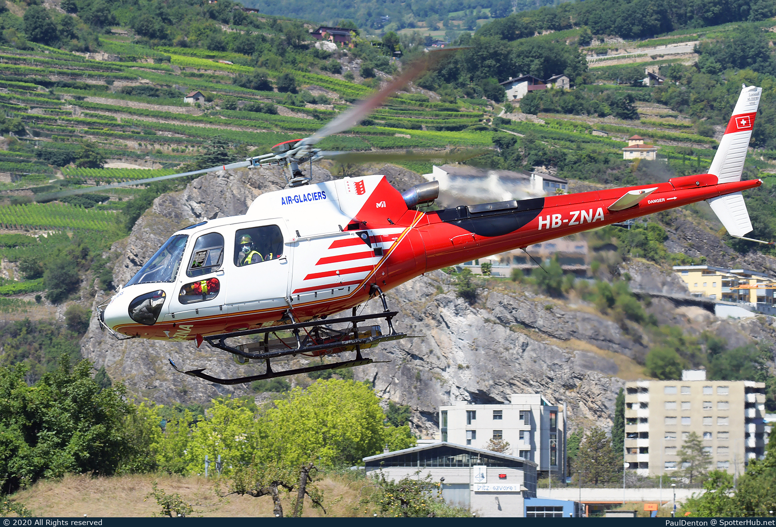 Photo of HB-ZNA - Aérospatiale AS350B3 Écureuil operated by Air Glaciers