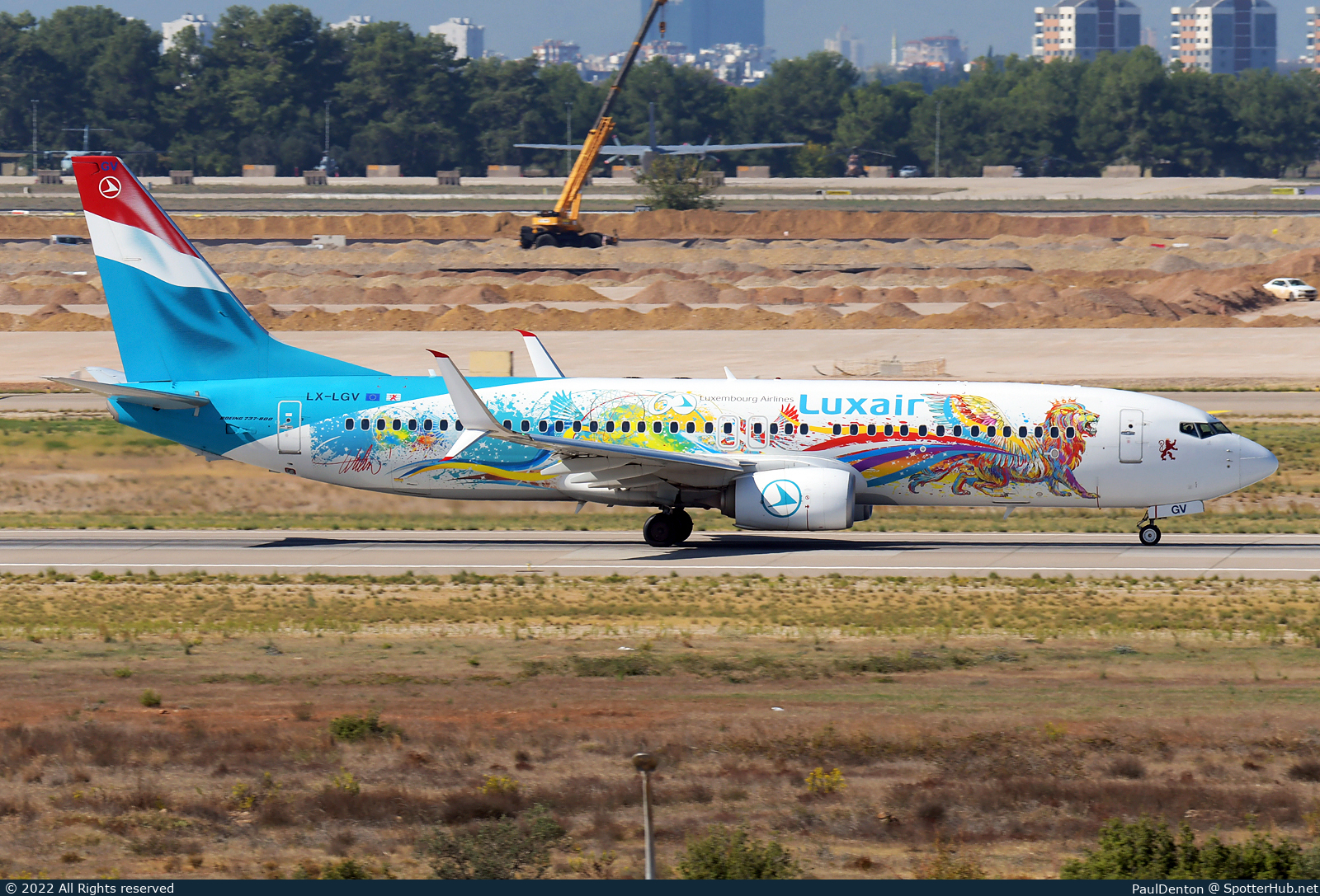 Photo of LX-LGV - Boeing 737-8C9 operated by Luxair