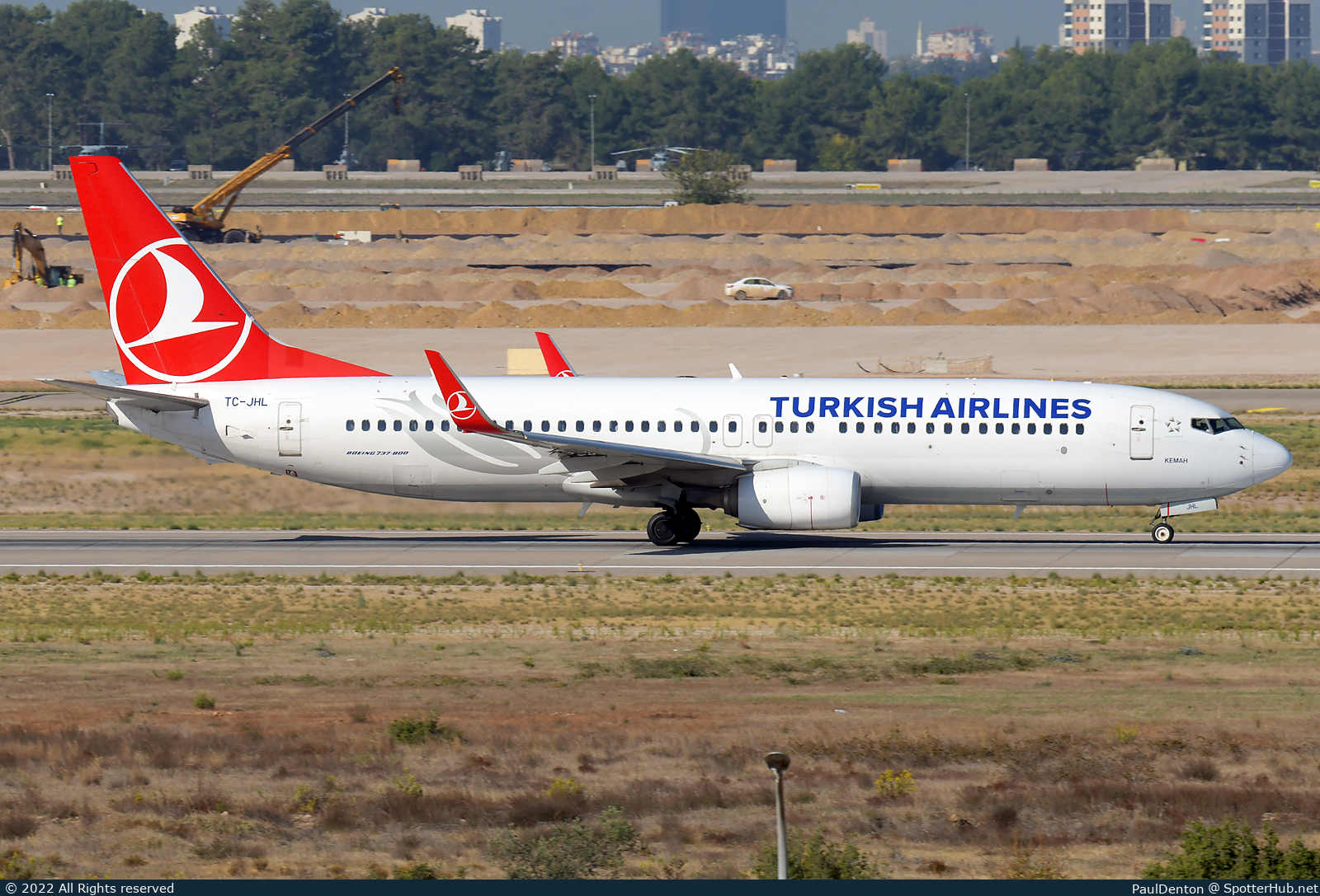 Photo of TC-JHL - Boeing 737-8F2 operated by Turkish Airlines