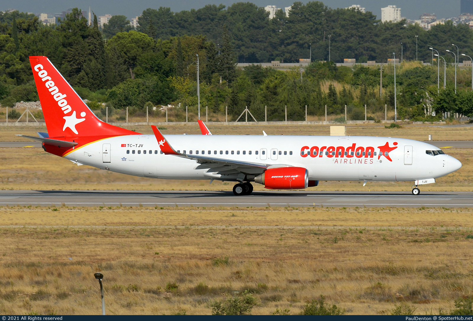 Photo of TC-TJV - Boeing 737-86J operated by Corendon Airlines