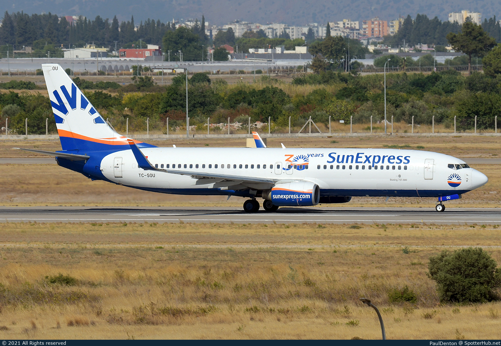 Photo of TC-SOU - Boeing 737-8Z9 operated by SunExpress