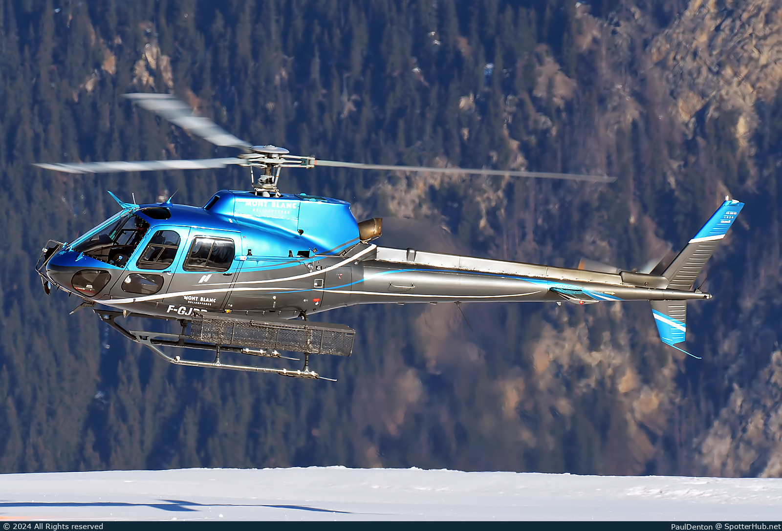Photo of F-GJRP - Aérospatiale AS350BA Écureuil operated by Mont Blanc Hélicoptères