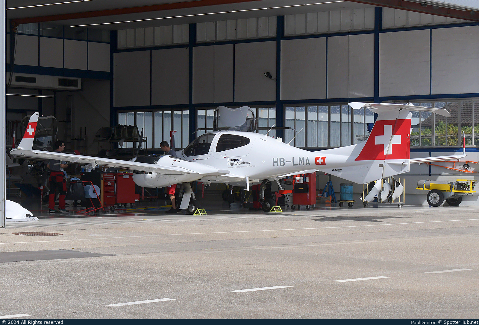 Photo of HB-LMA - Diamond DA42-VI Twin Star operated by European Flight Academy