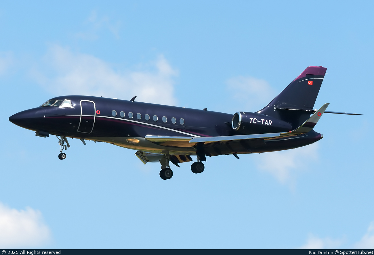 Photo of TC-TAR - Dassault Falcon 2000 operated by Black Eagle Aero