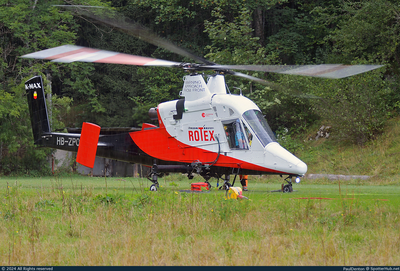 Photo of HB-ZPO - Kaman K-1200 K-Max operated by Rotex Helicopter
