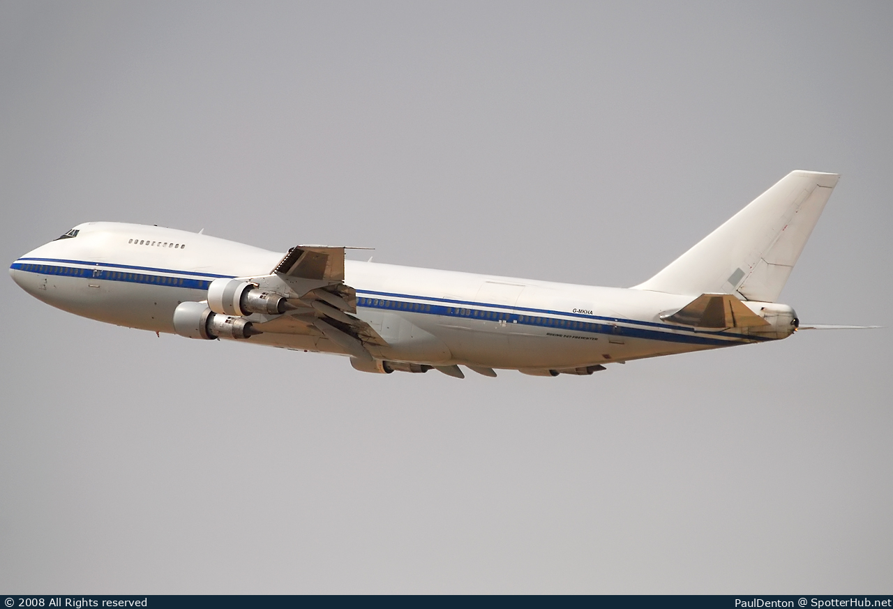 Photo of G-MKHA - Boeing 747-2J6B(SF) operated by MK Airlines