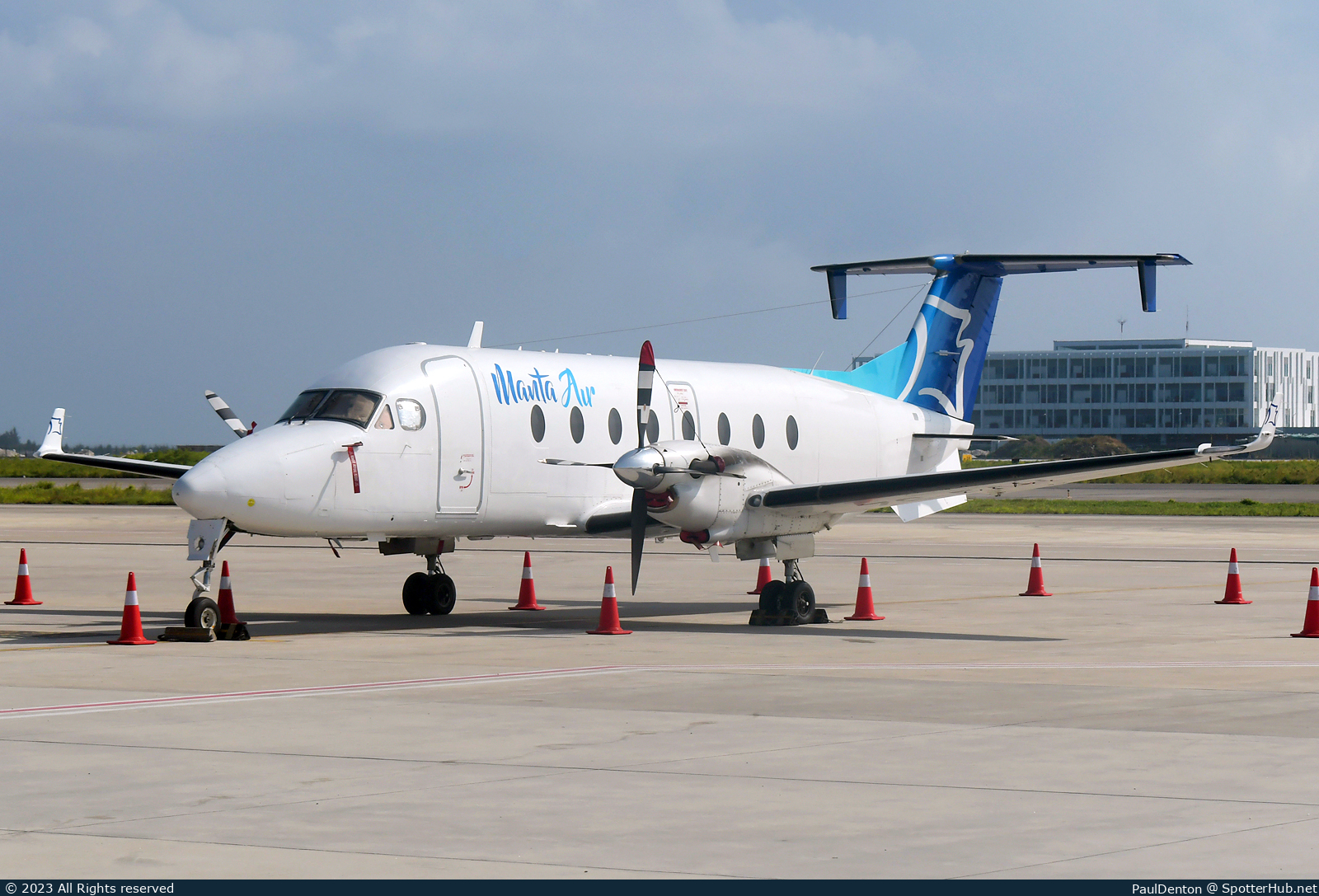 Photo of ZS-EAH - Beechcraft 1900D operated by Manta Air