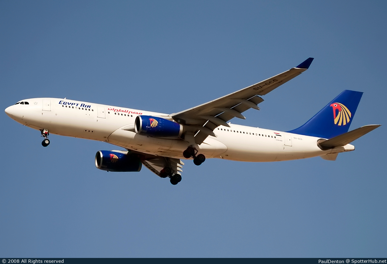 Photo of SU-GCG - Airbus A330-243 operated by Egyptair
