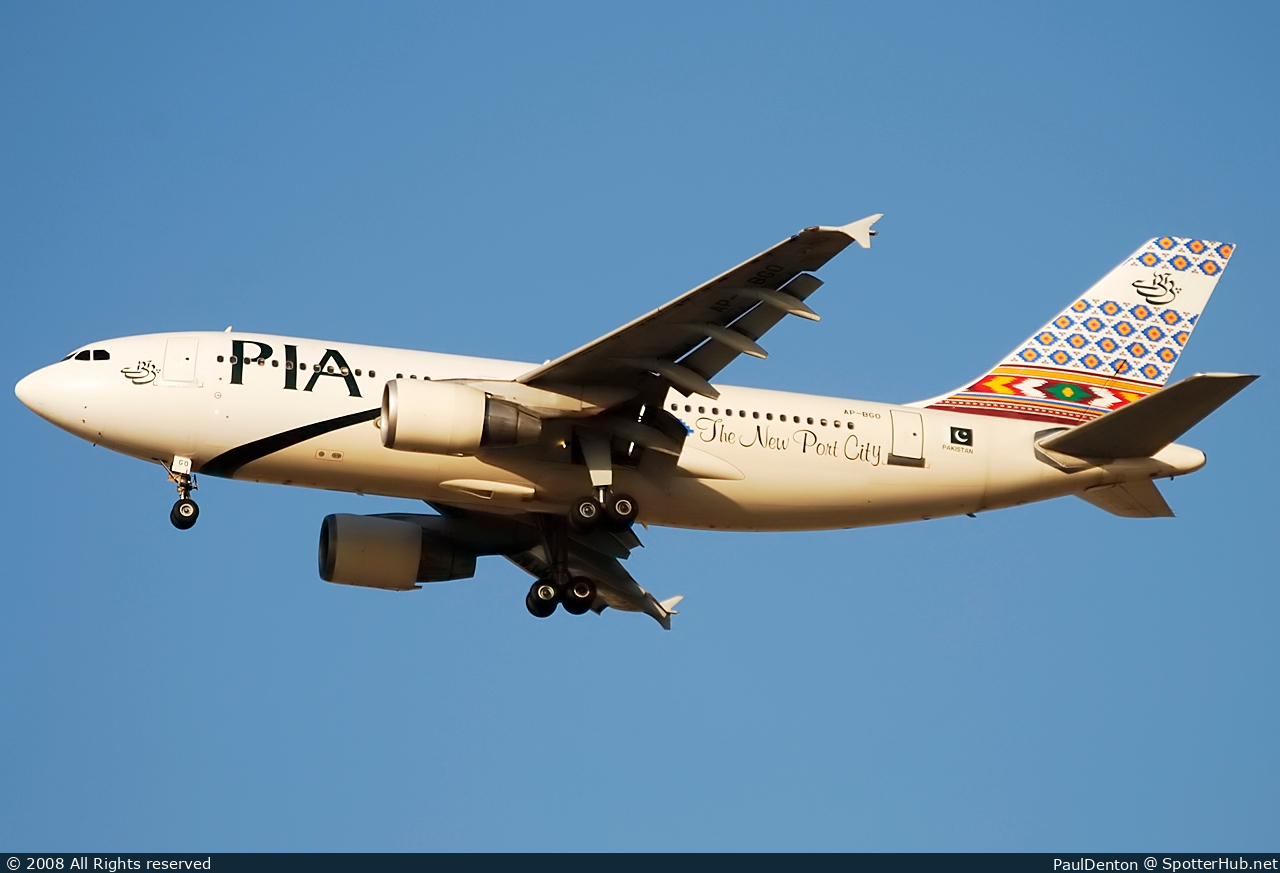 Photo of AP-BGO - Airbus A310-324 operated by PIA Pakistan International Airlines