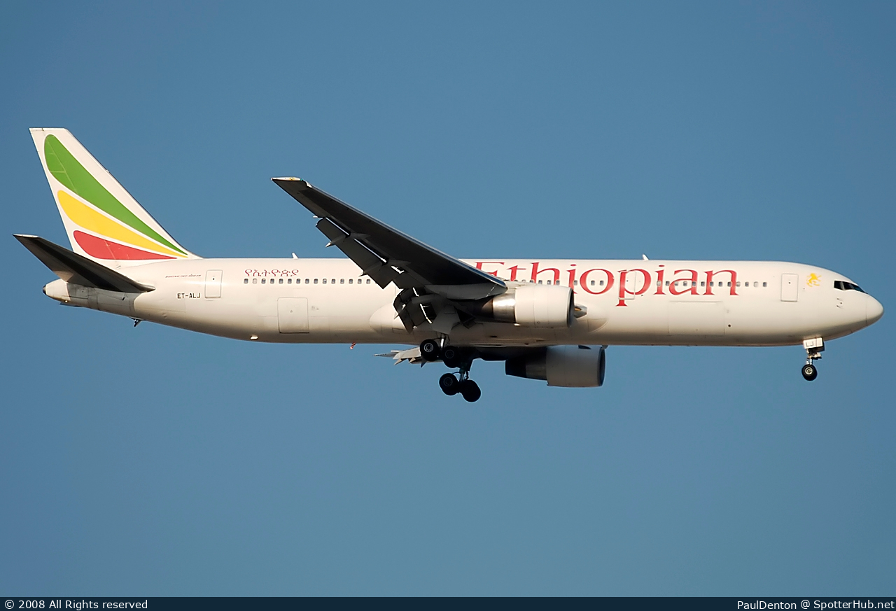 Photo of ET-ALJ - Boeing 767-360(ER) operated by Ethiopian Airlines