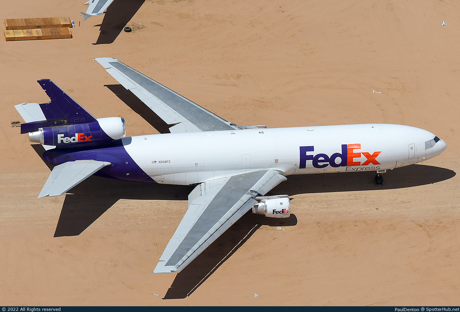 Photo of N308FE - McDonnell Douglas MD-10-30(F) operated by FedEx