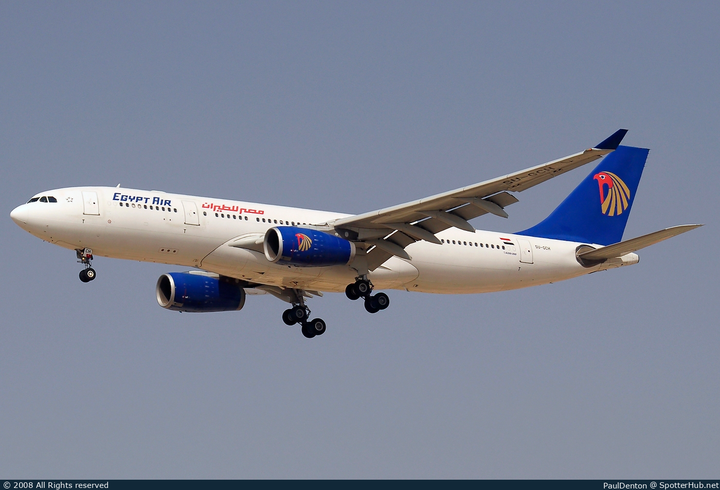 Photo of SU-GCH - Airbus A330-243 operated by Egyptair