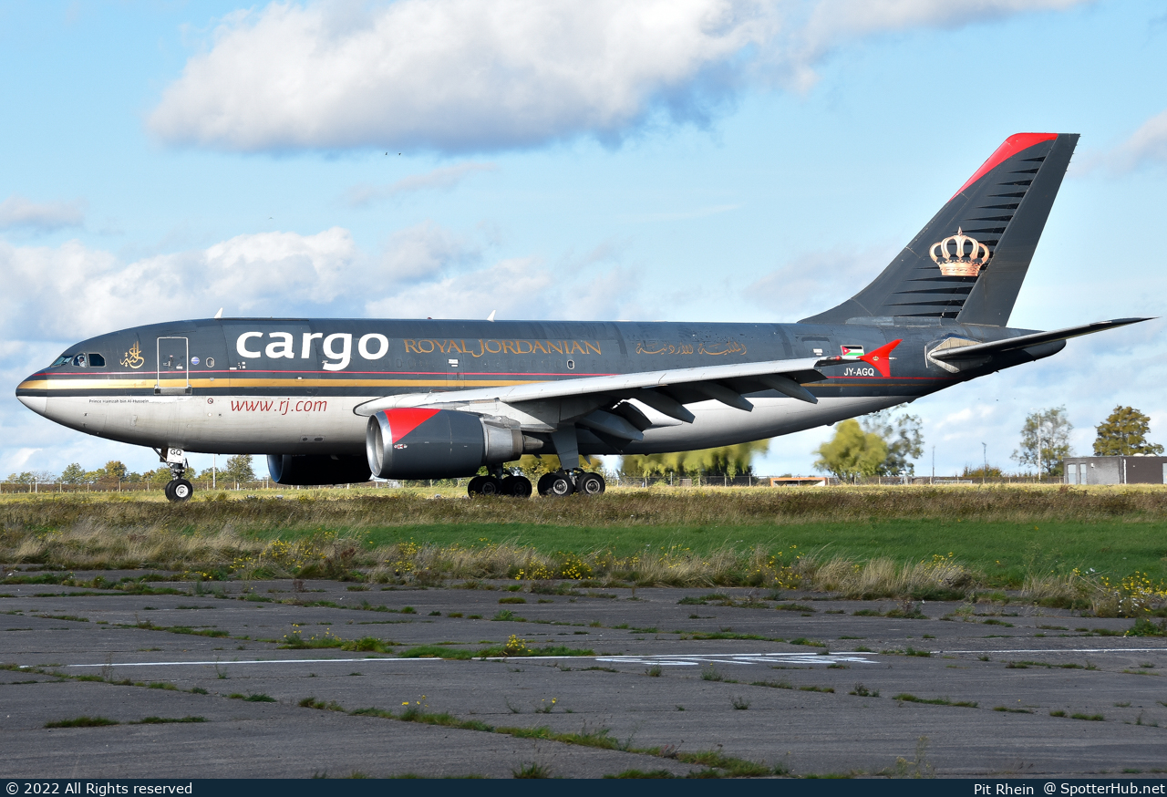 Photo of JY-AGQ - Airbus A310-304(F) operated by Royal Jordanian Cargo