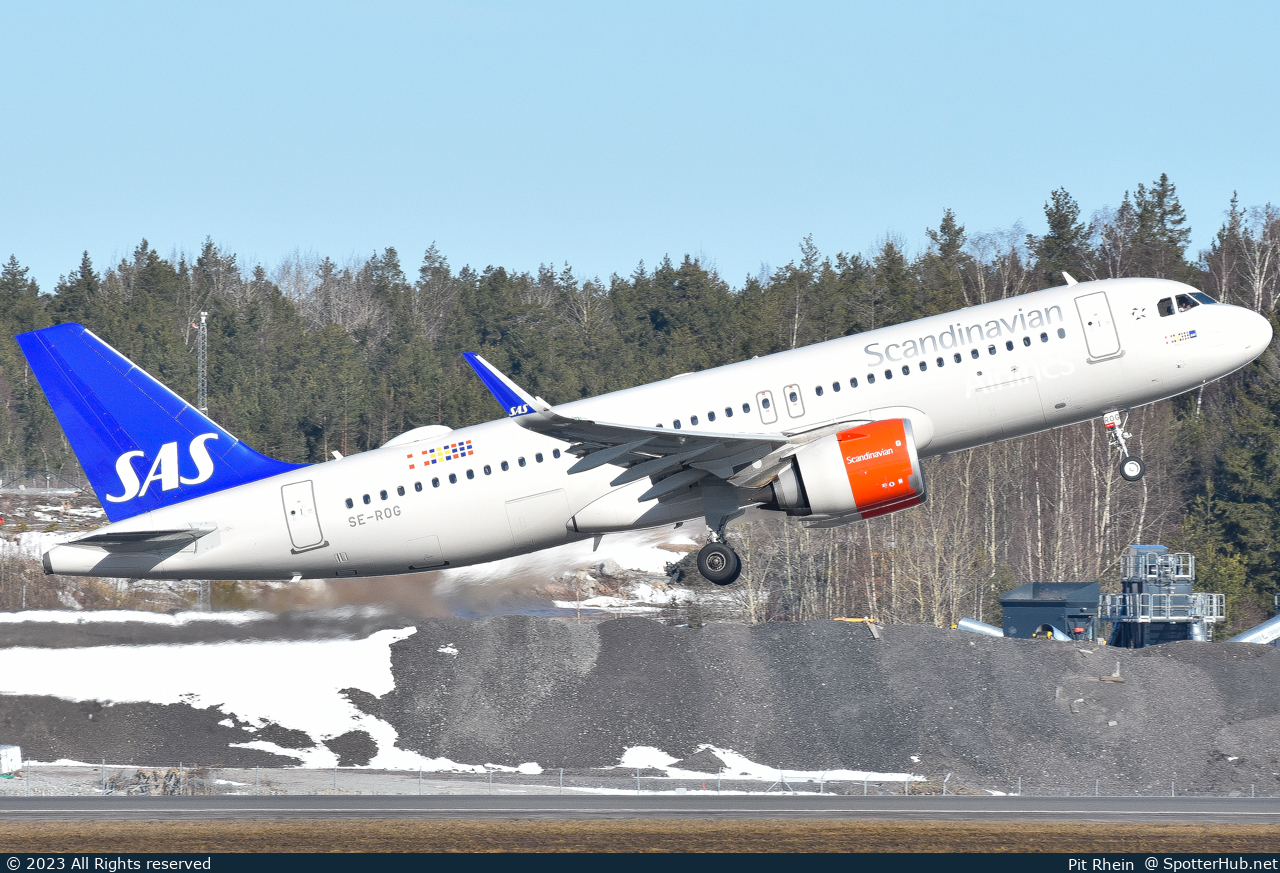Photo of SE-ROG - Airbus A320-251N operated by SAS Scandinavian Airlines
